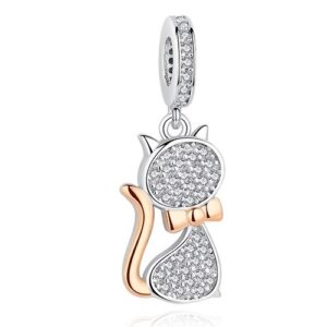 Charm Cutest Cat din Argint