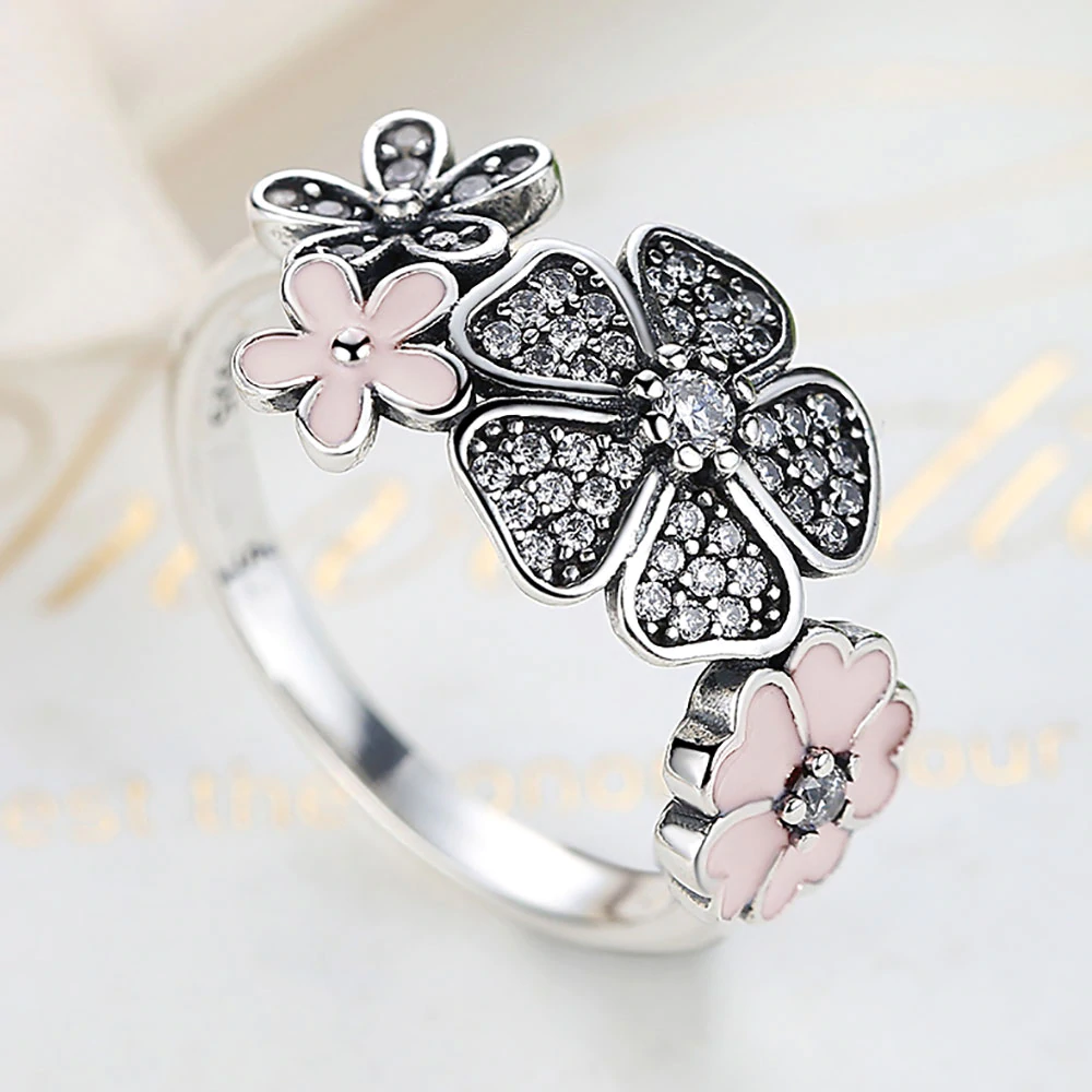 Inel Pink Bali din Argint 925 - imagine 3