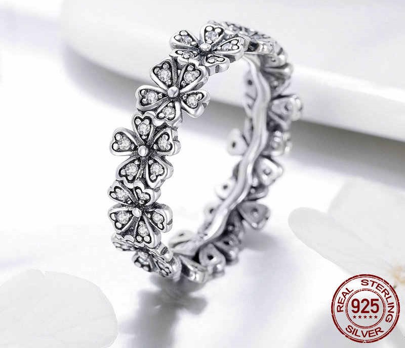 Inel Daisy Flower