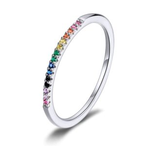 inel pave multicolor