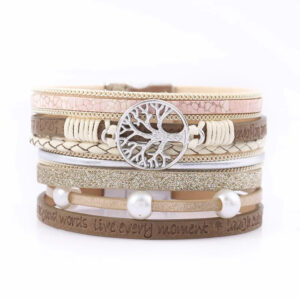 Bratara statement multilayer TREE OF LIFE