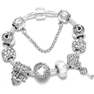 Bratara Lucky Charm cu diverse talismane